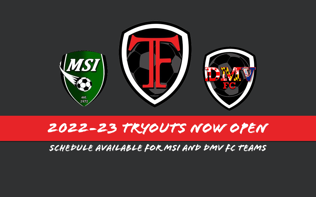 Tryouts now open for MD and VA teams